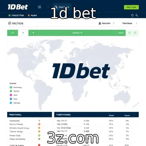 Crescimento das apostas online no mercado global : 1d bet